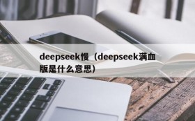 deepseek慢（deepseek满血版是什么意思）