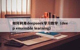 如何利用deepseek学习数学(deep ensemble learning)