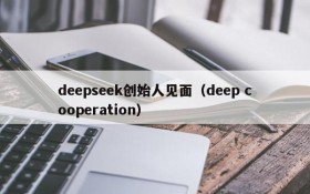 deepseek创始人见面(deep cooperation)