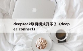 deepseek联网模式开不了(deeper connect)