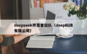 deepseek开发者团队(deep科技有限公司)