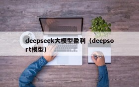 deepseek大模型盈利（deepsort模型）