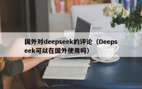 国外对deepseek的评论(Deepseek可以在国外使用吗)