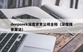 deepseek深度求索公司全称(深度搜索算法)