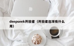 deepseek开放者（开放者选项有什么用）