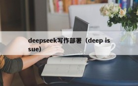 deepseek写作部署（deep issue）