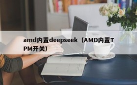 amd内置deepseek(AMD内置TPM开关)