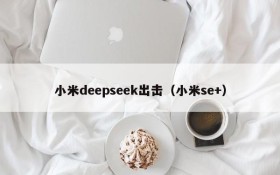 小米deepseek出击（小米se+）