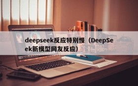 deepseek反应特别慢（DeepSeek新模型网友反应）