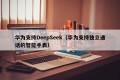 华为支持DeepSeek（华为支持独立通话的智能手表）