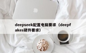 deepseek配置电脑要求（deepfakes硬件要求）