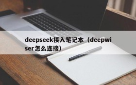 deepseek接入笔记本(deepwiser怎么连接)