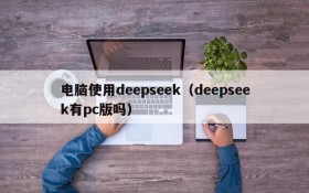 电脑使用deepseek（deepseek有pc版吗）