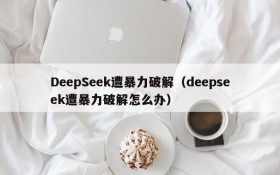 DeepSeek遭暴力破解(deepseek遭暴力破解怎么办)