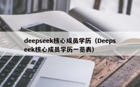 deepseek核心成员学历(Deepseek核心成员学历一览表)