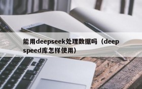 能用deepseek处理数据吗(deepspeed库怎样使用)