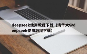 deepseek使用教程下载（清华大学deepseek使用教程下载）