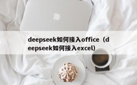 deepseek如何接入office（deepseek如何接入excel）