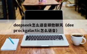 deepseek怎么语音跟他聊天(deeprockgalactic怎么语音)