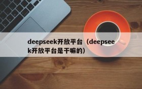 deepseek开放平台（deepseek开放平台是干嘛的）