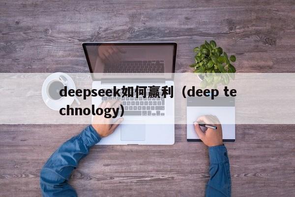 deepseek如何赢利（deep technology）