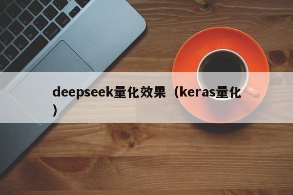 deepseek量化效果（keras量化）