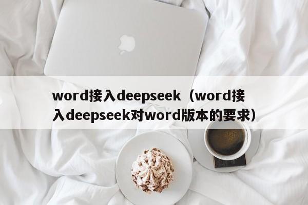 word接入deepseek（word接入deepseek对word版本的要求）