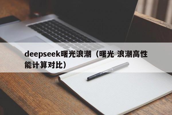 deepseek曙光浪潮（曙光 浪潮高性能计算对比）