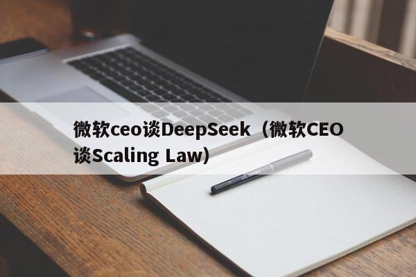 微软ceo谈DeepSeek（微软CEO谈Scaling Law）