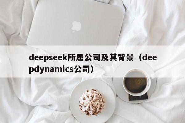 deepseek所属公司及其背景（deepdynamics公司）