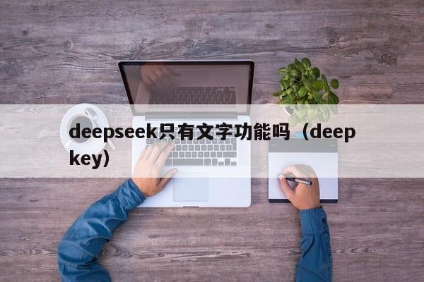 deepseek只有文字功能吗（deepkey）
