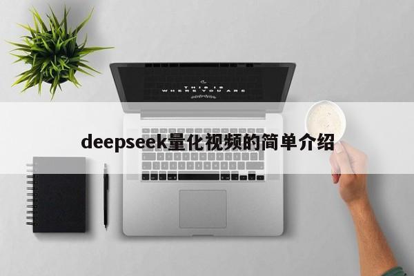 deepseek量化视频的简单介绍